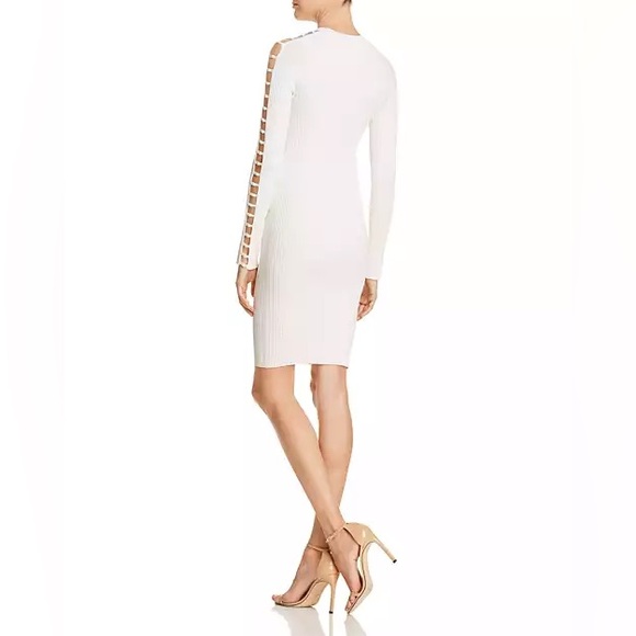 Alexander Wang strap detail rib knit white dress size small - Picture 9 of 9